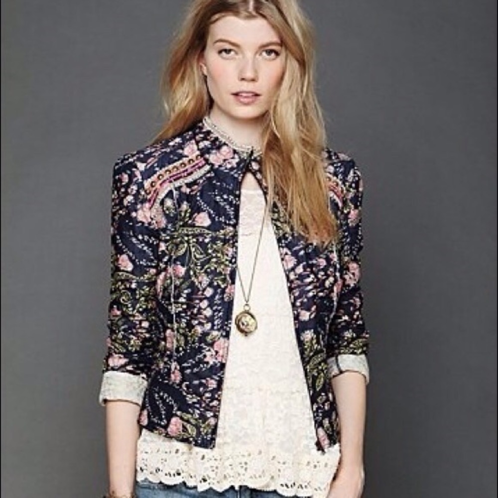 Free People Quilted Jacket
